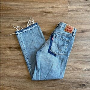 Levi's Ribcage straight ankle Jeans 27